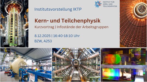 Kollage mit Forschungsfotos und Text