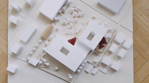 Foto: Architekturmodell Gymnasium Dresden-Tolkewitz