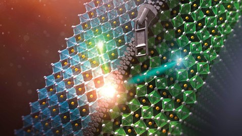 VIsualisierung des Phasenübergangs bei Solarzellen