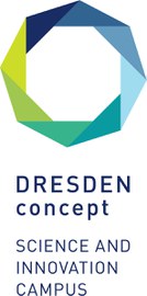 Zu sehen ist das Logo DRESDEN-concept science and innovation campus.