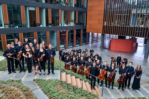 Foto des Universitätsorchester der TU Dresden