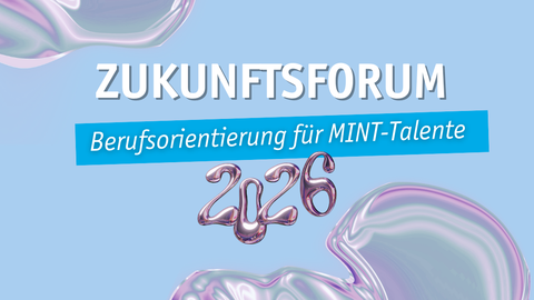 Sharepic für das Event MINT-EC Zukunftsforum am 16. und 17.03.2026